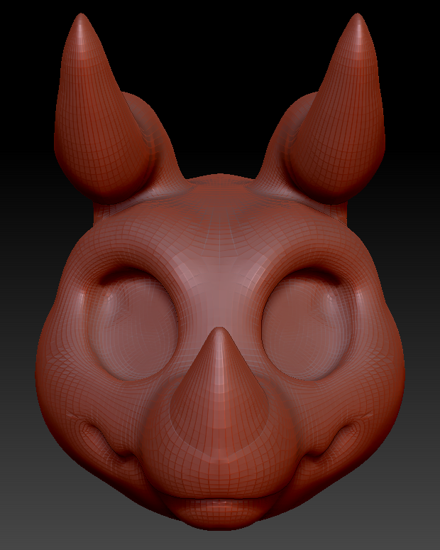 Western Kemono Round-nosed Dragon Head Base Complex Variant 2