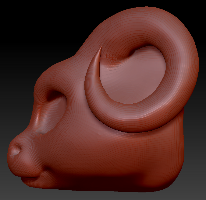 Western Kemono Round-nosed Dragon Head Base Complex Variant 1