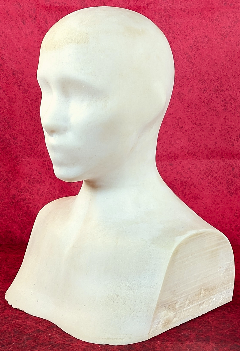 Plastic Female Realistic Face Mannequin Head -  Israel