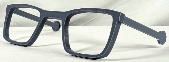 Rectangular Glasses W/ Arms