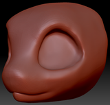 Avali Head Base Variant 4