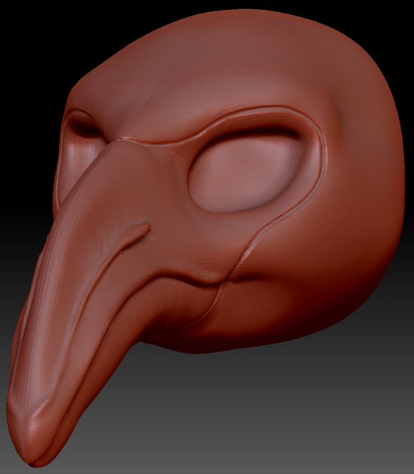 Feminine Flamingo Head Base