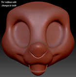 Western Kemono Crux Head Base Variant 3