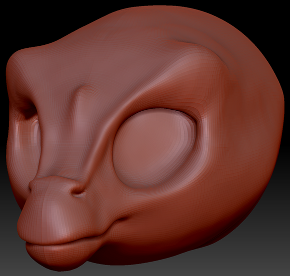 True Kemono Baryonyx Head Base