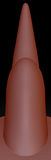 Smooth Unicorn Horn 13