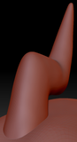 Smooth Unicorn Horn 13