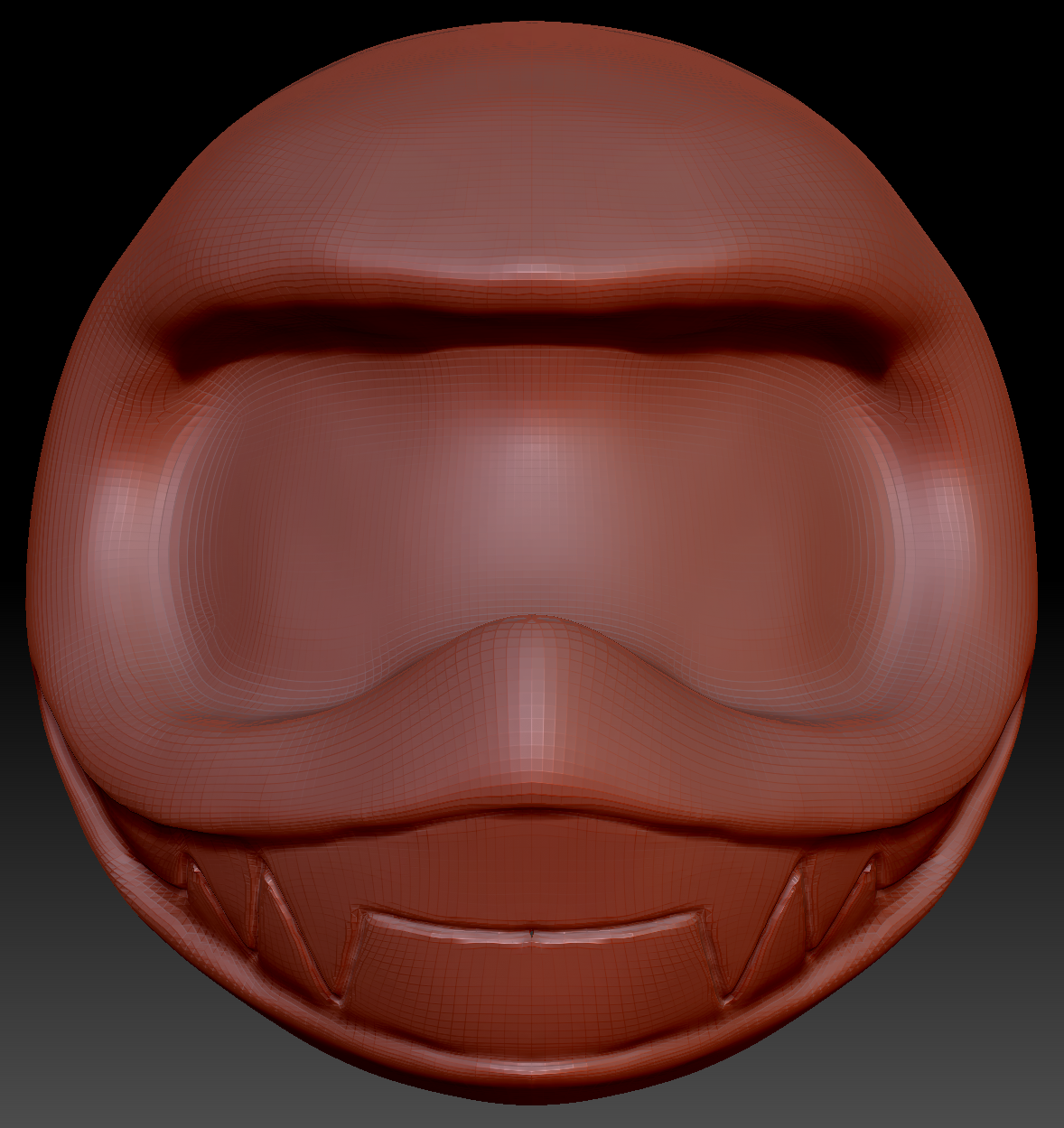 Western Kemono Basic Toothy Head Base Variant 2