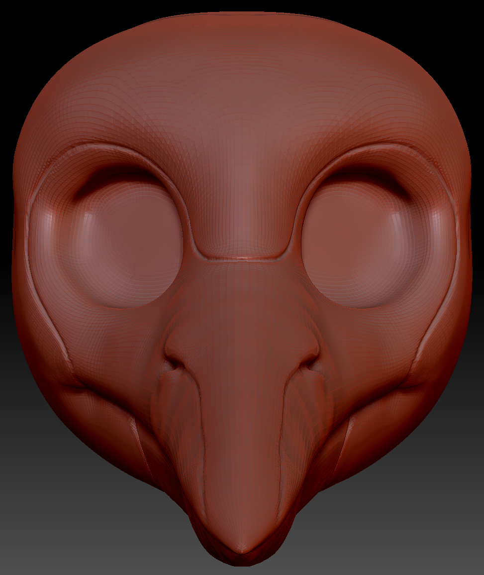 Gender Neutral Heron Head Base