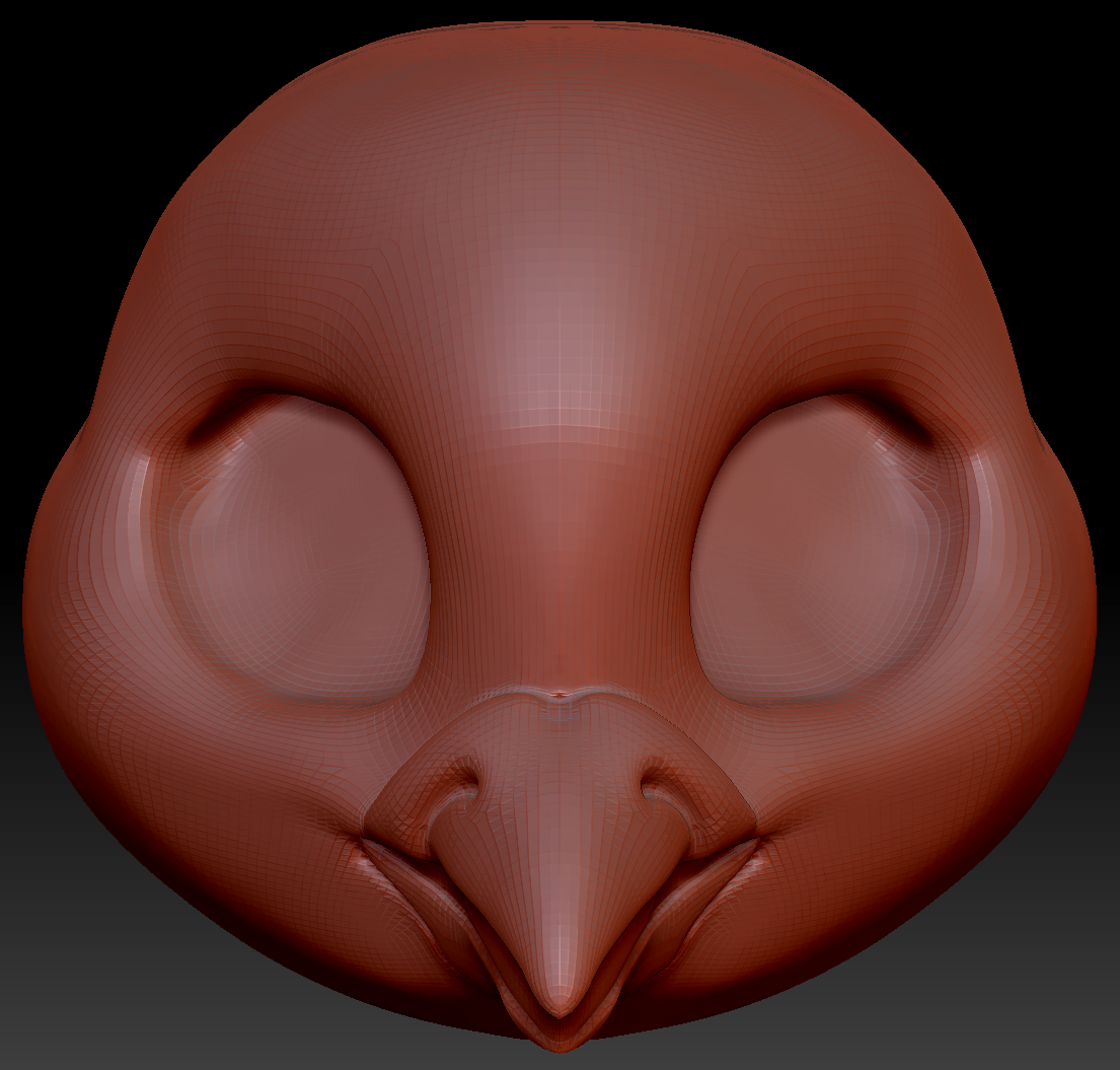 True Kemono Old German Owl Pigeon Static Jaw Head Base