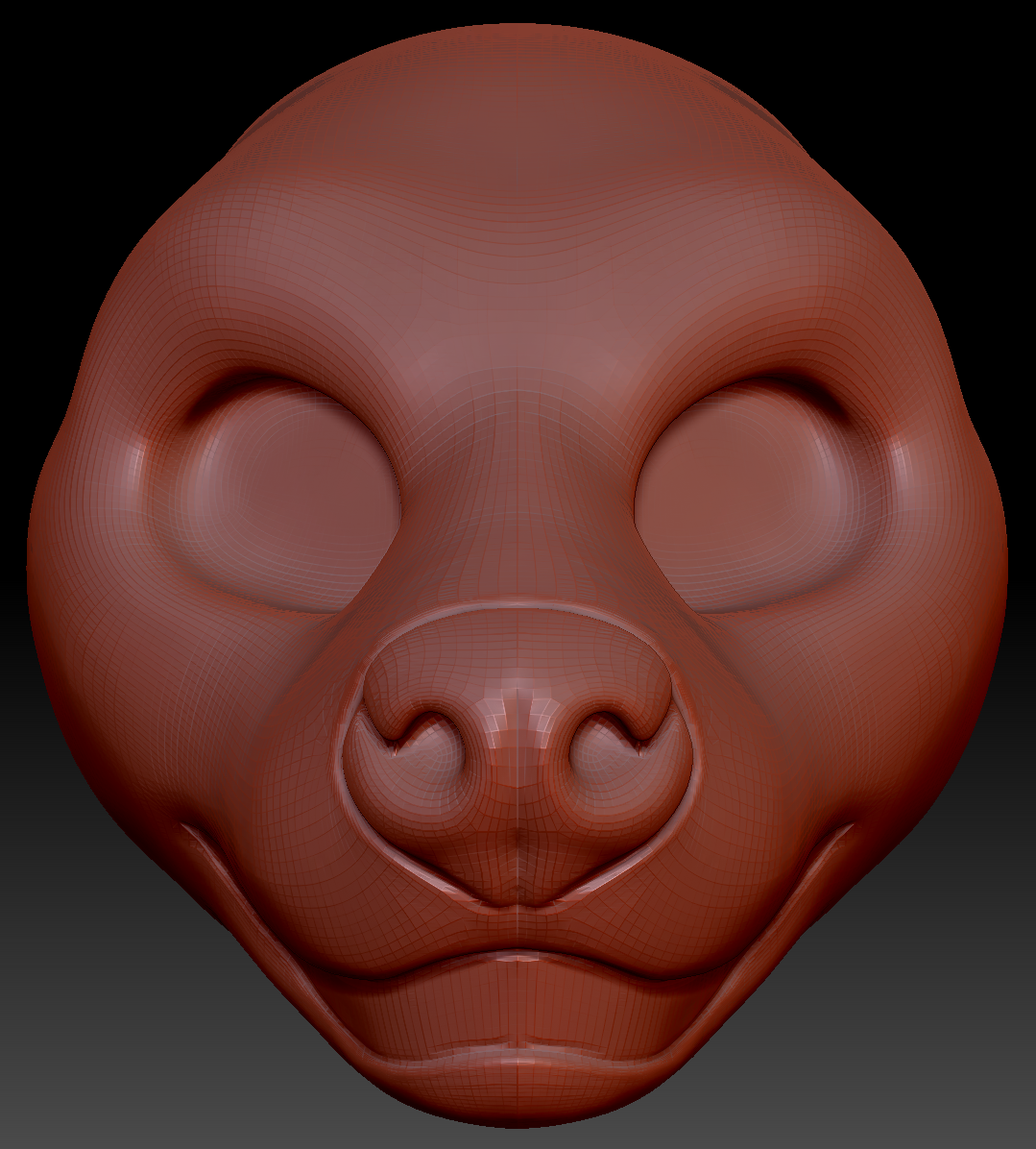 Gender Neutral Fossa Static Jaw Head Base