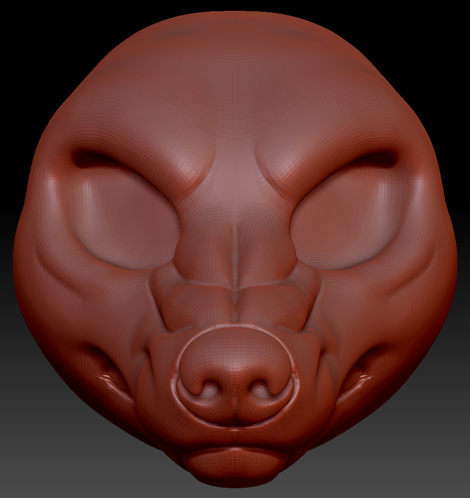 Feminine Fox Head Base Variant 3