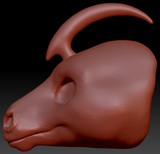 Smooth Unicorn Horn 4