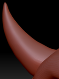 Smooth Unicorn Horn 5