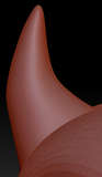 Smooth Unicorn Horn 9