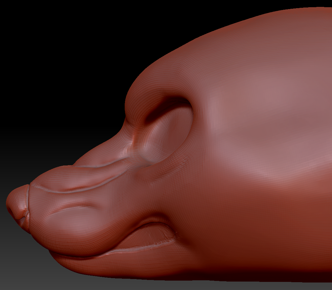 Feminine Fox Head Base Variant 3