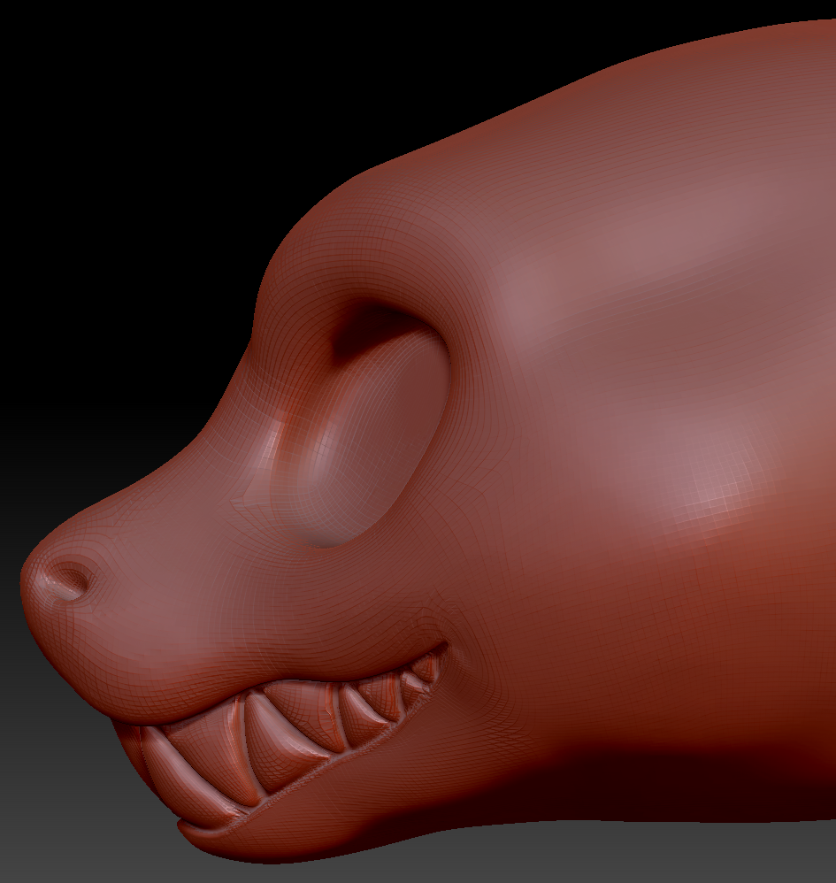 Western Kemono Rainbow Boa Head Base Variant 1