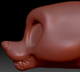 Western Kemono Crux Head Base Variant 3