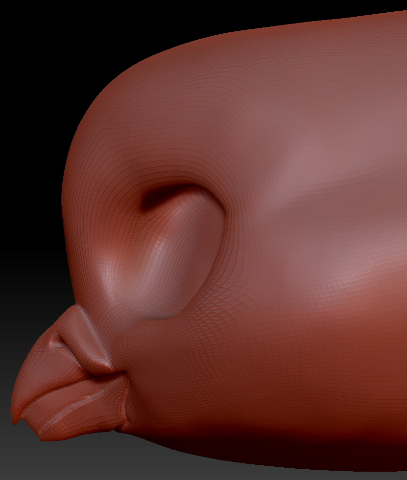 True Kemono Old German Owl Pigeon Static Jaw Head Base