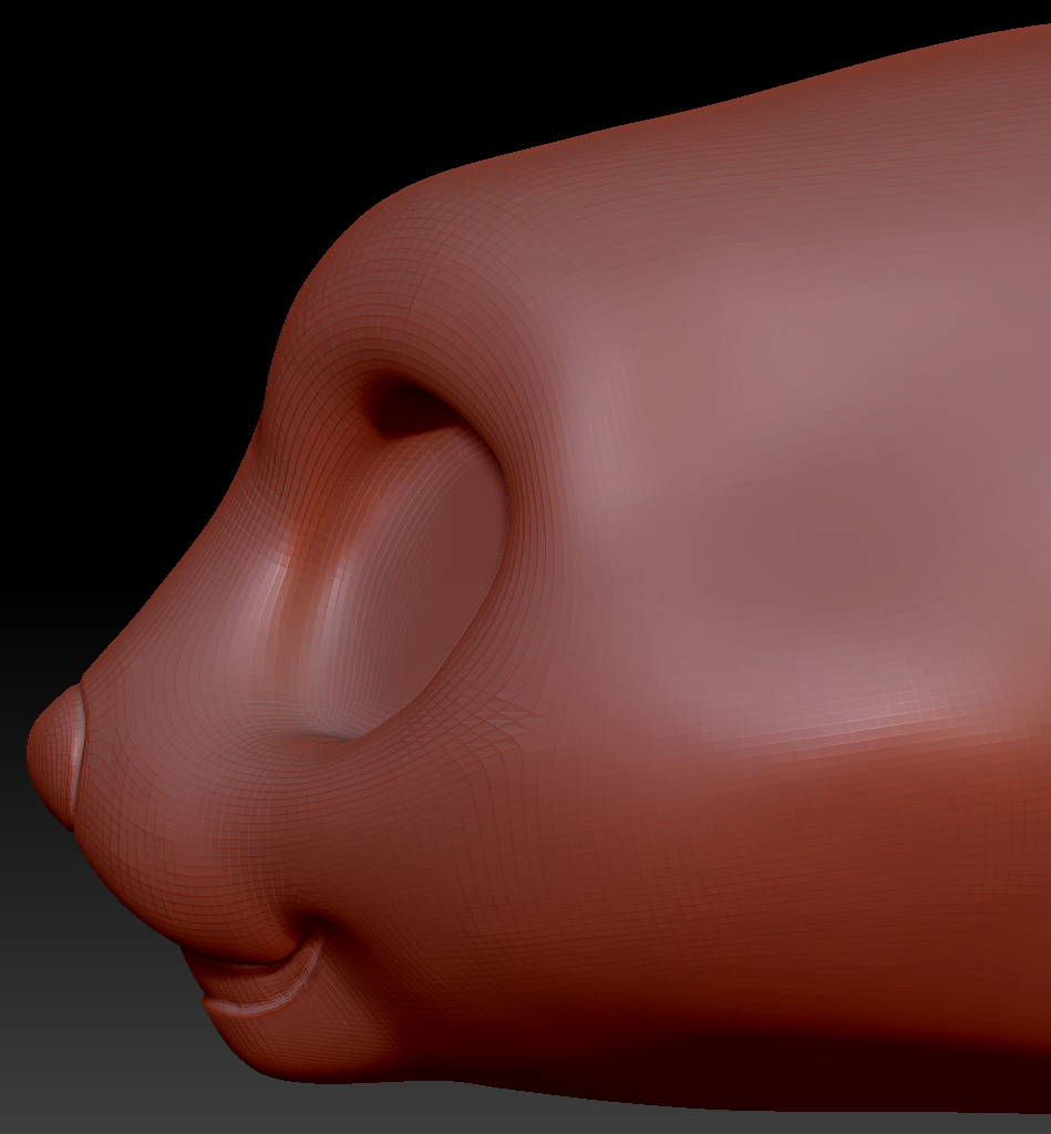 Western Kemono Ferret Static Jaw Head Base