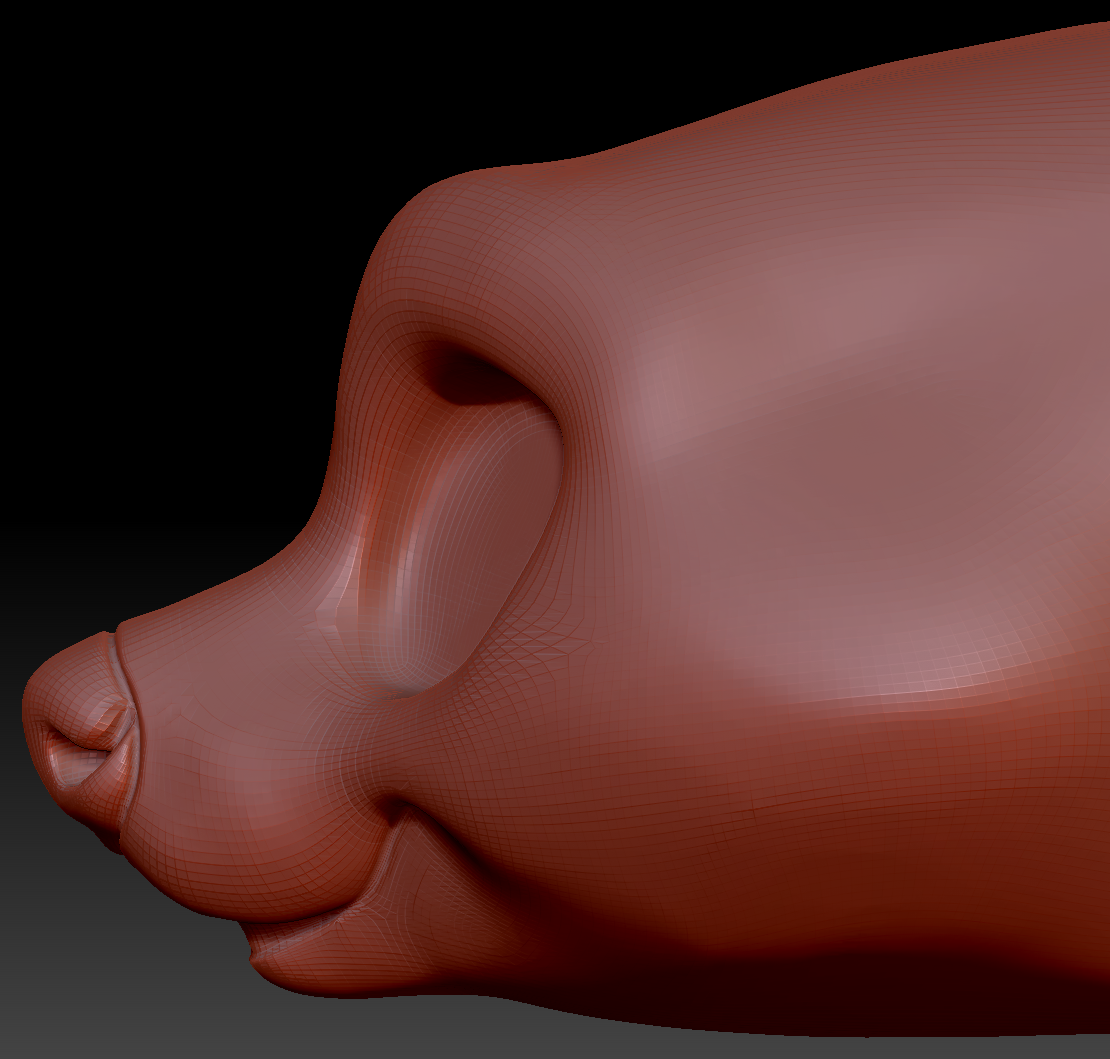 Kemono Toony Hyena Static Jaw Head Base Variant 2