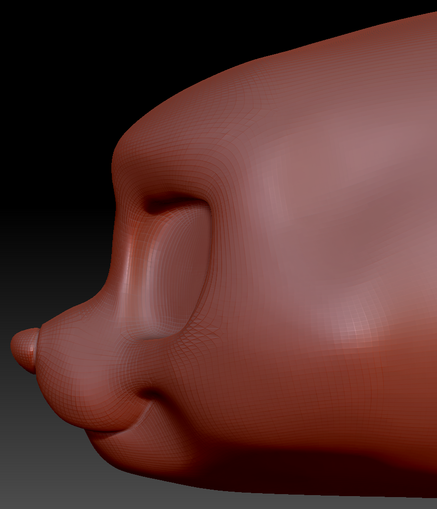 Western Kemono Canine Head Base Variant 6