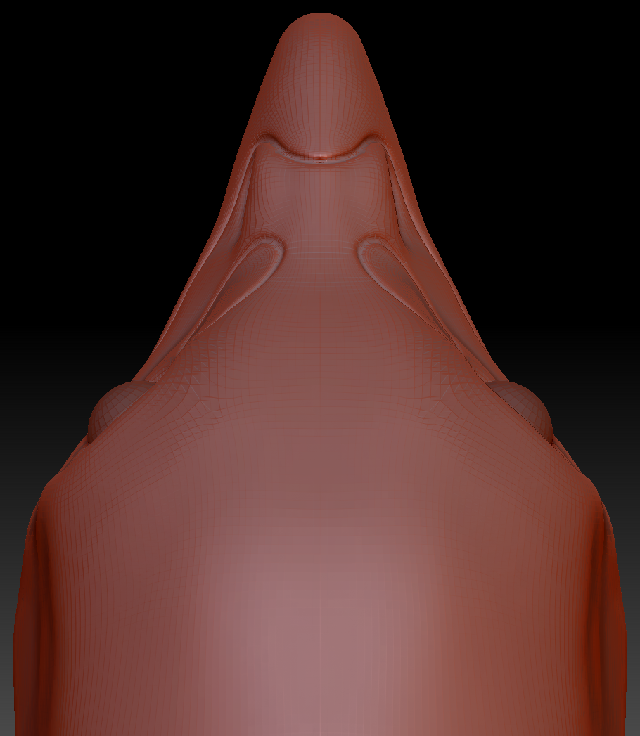 Realistic Chicken Static Jaw Head Base Variant 1