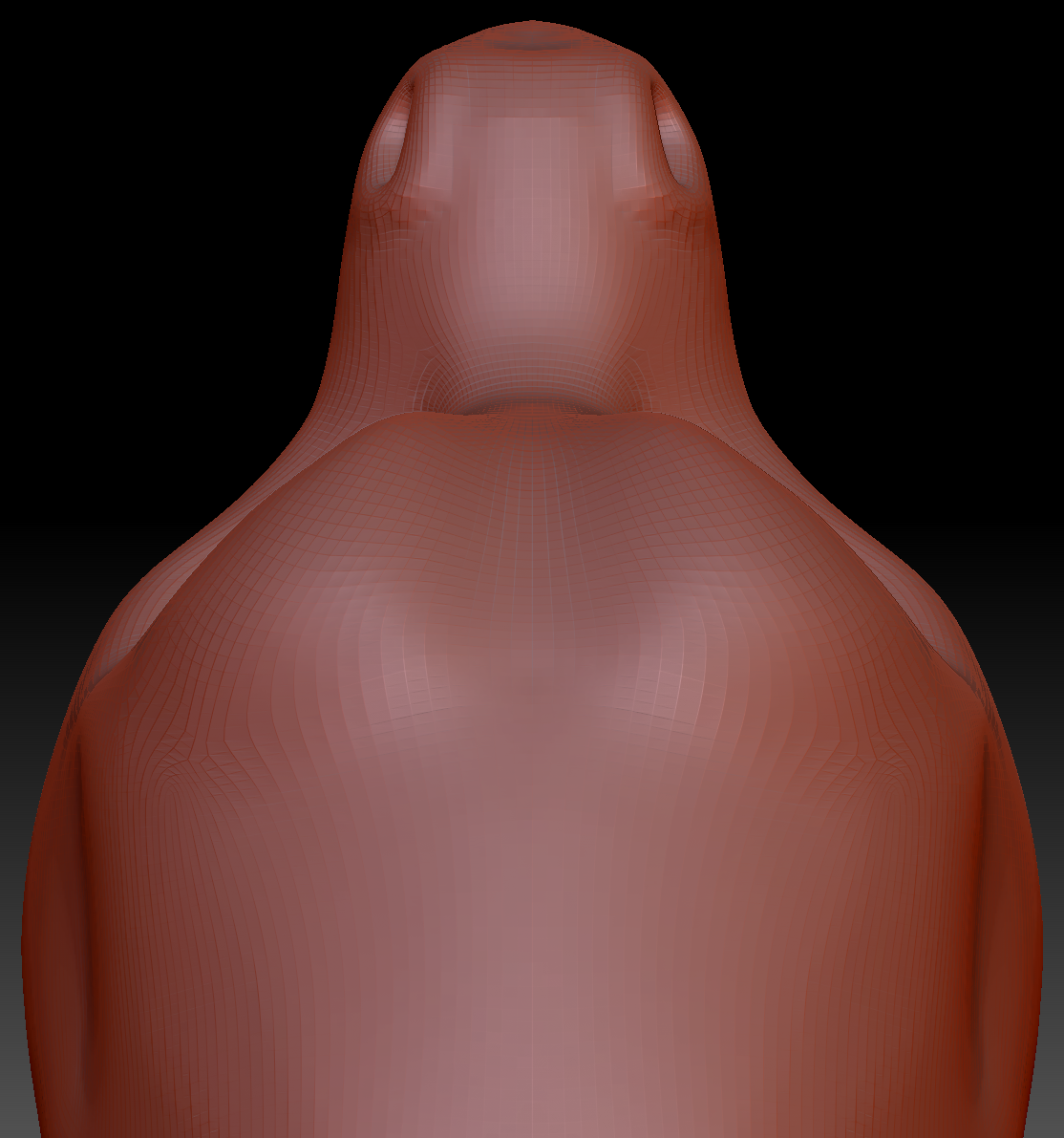 Feminine Toony Angel Dragon Head Base Variant 2