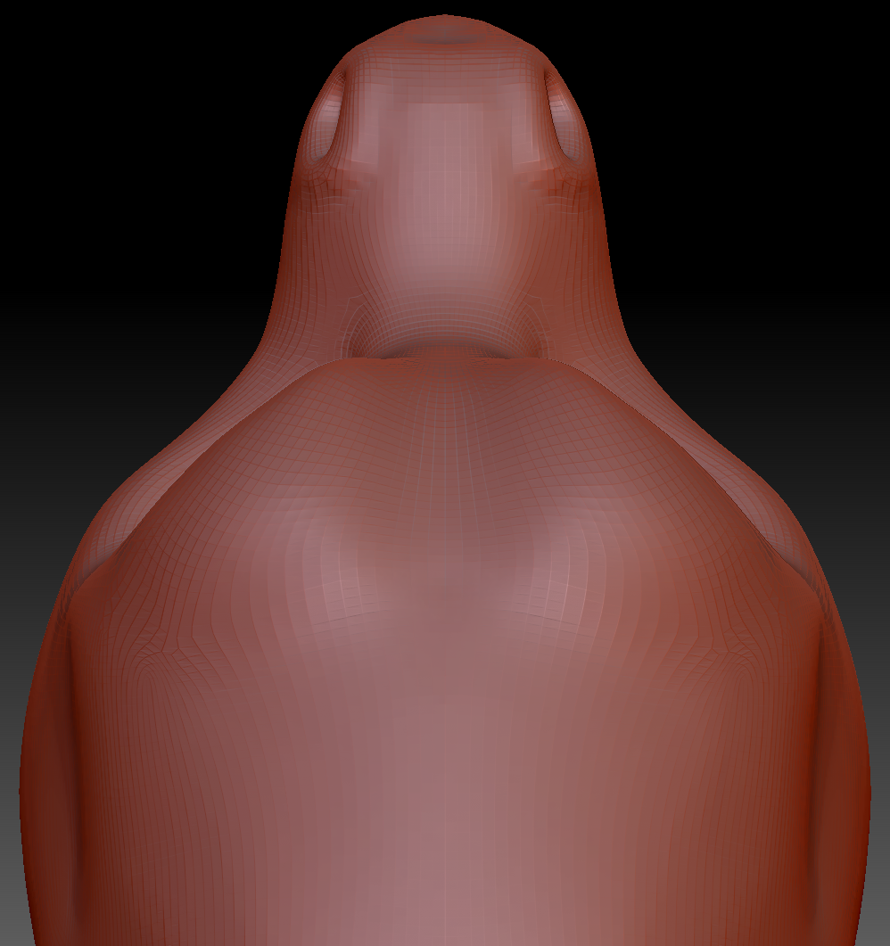 Gender Neutral Toony Angel Dragon Head Base Variant 2