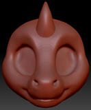 Smooth Unicorn Horn 10
