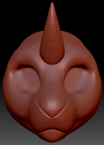 Smooth Unicorn Horn 5