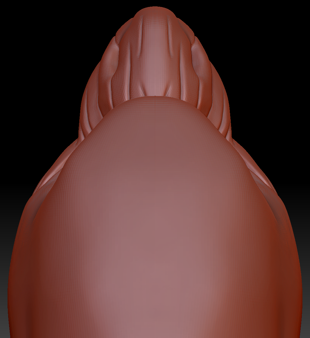 Realistic Wyvern Head Base Variant 2