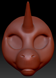 Smooth Unicorn Horn 2