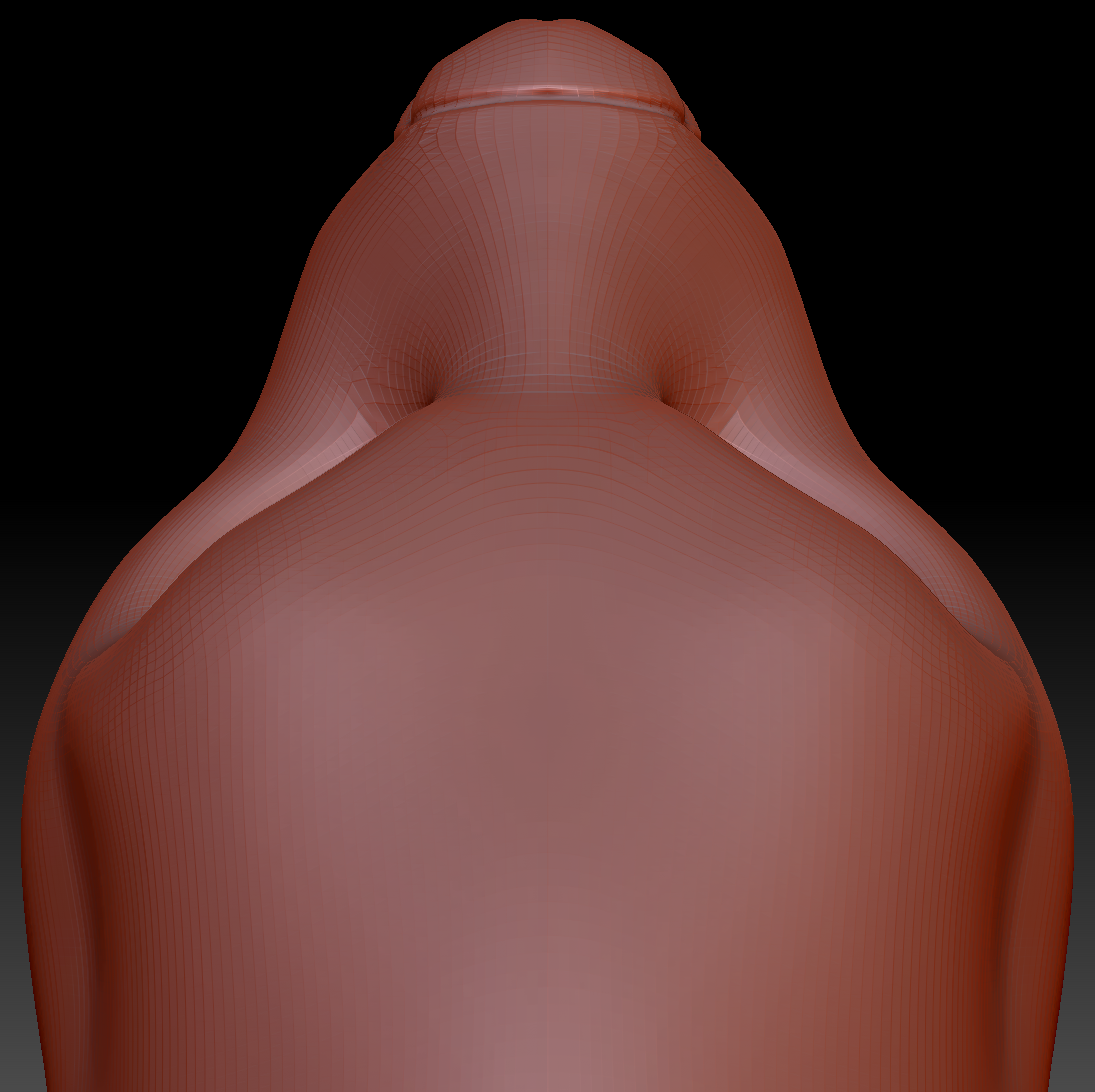 Gender Neutral Fossa Static Jaw Head Base