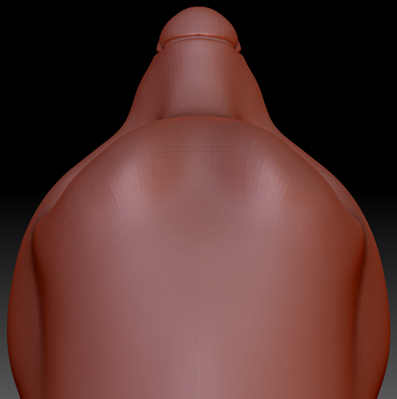 Kemono Toony Hyena Static Jaw Head Base Variant 2