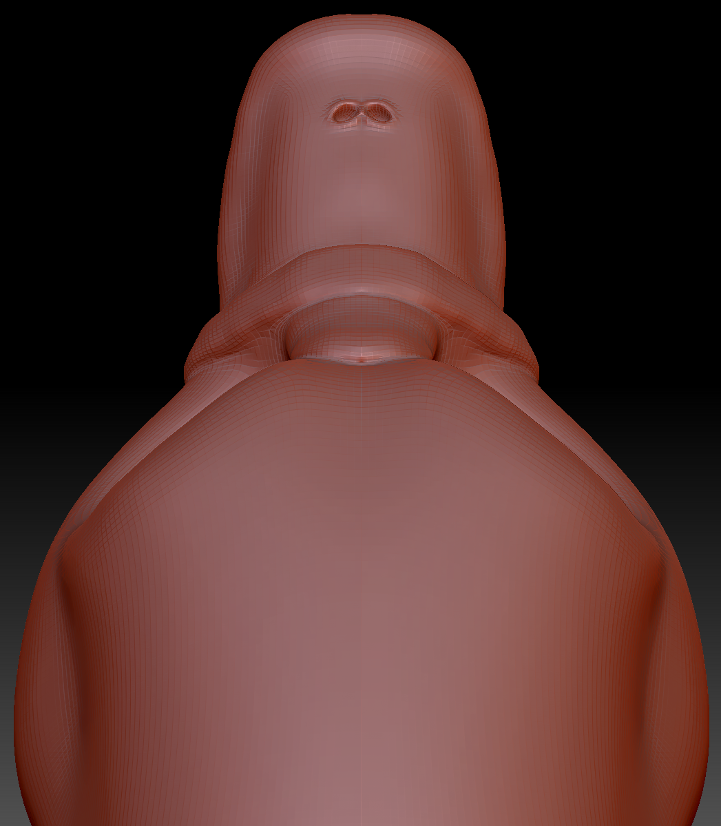 Feminine Platypus Static Jaw Head Base