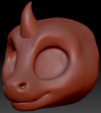 Smooth Unicorn Horn 10