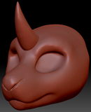 Smooth Unicorn Horn 5