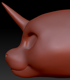 Smooth Unicorn Horn 2