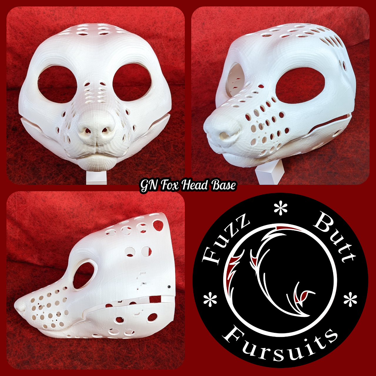 Gender Neutral Fox Head Base