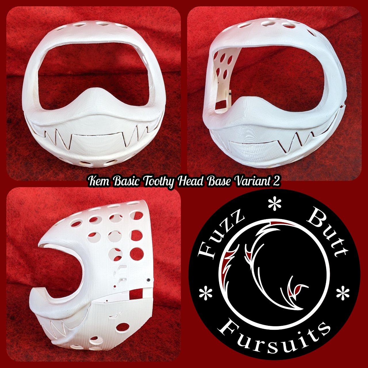 Western Kemono Basic Toothy Head Base Variant 2