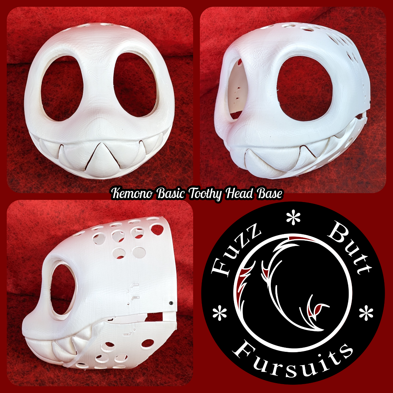 Western Kemono Basic Toothy Head Base