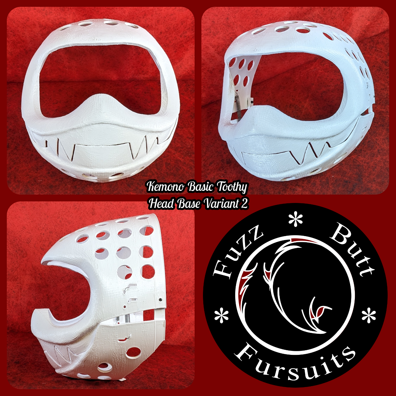 Western Kemono Basic Toothy Head Base Variant 2