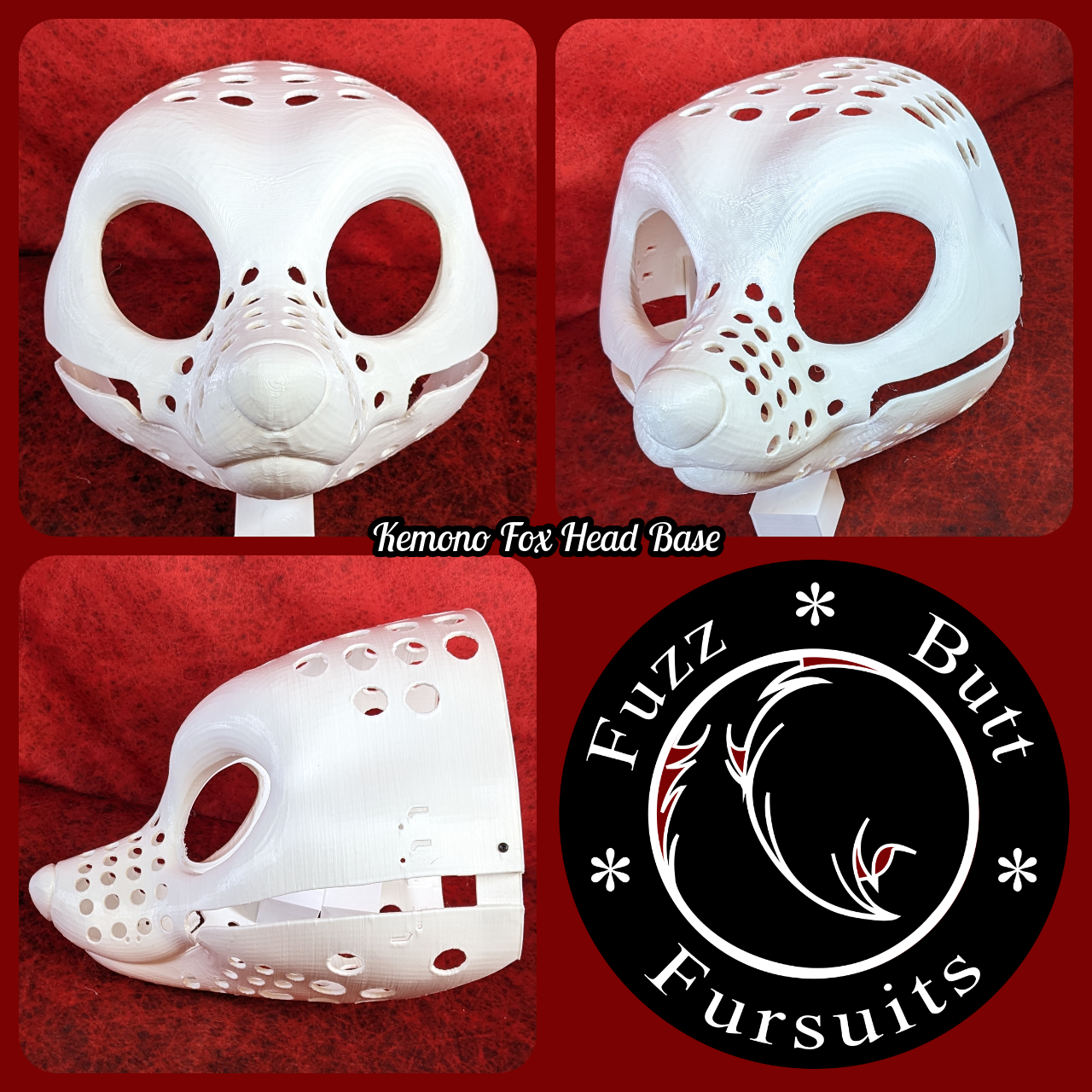 Western Kemono Fox Head Base