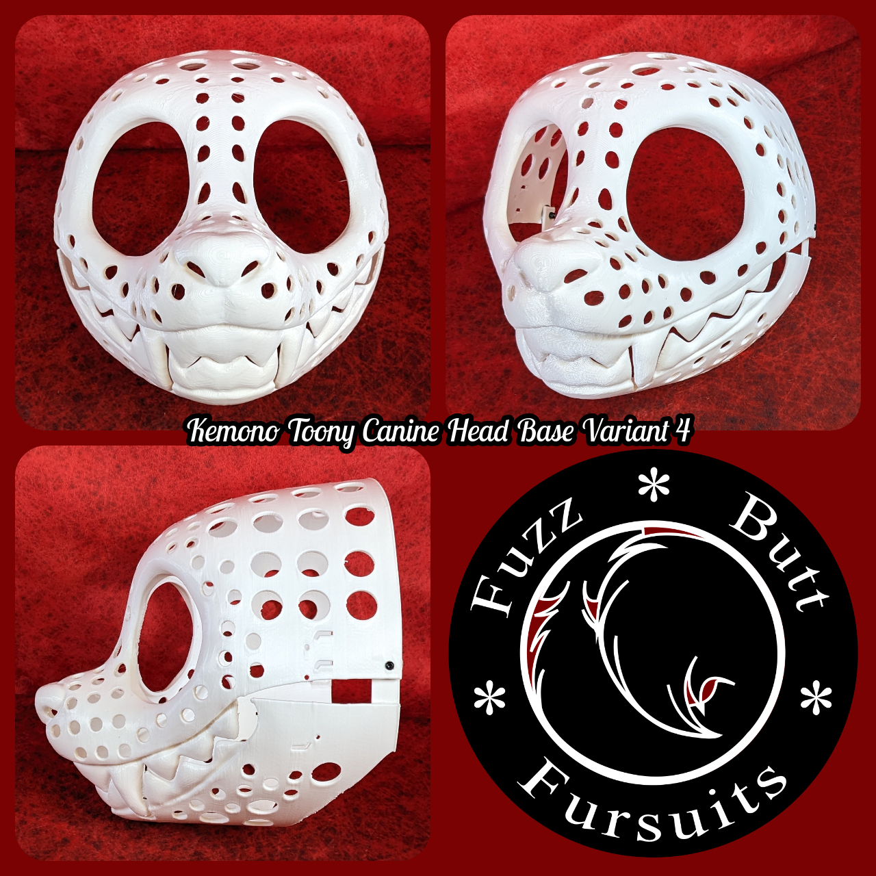 Kemono Toony Canine Head Base Variant 4