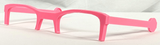 Half Rim Rectangular Glasses W/ Arms