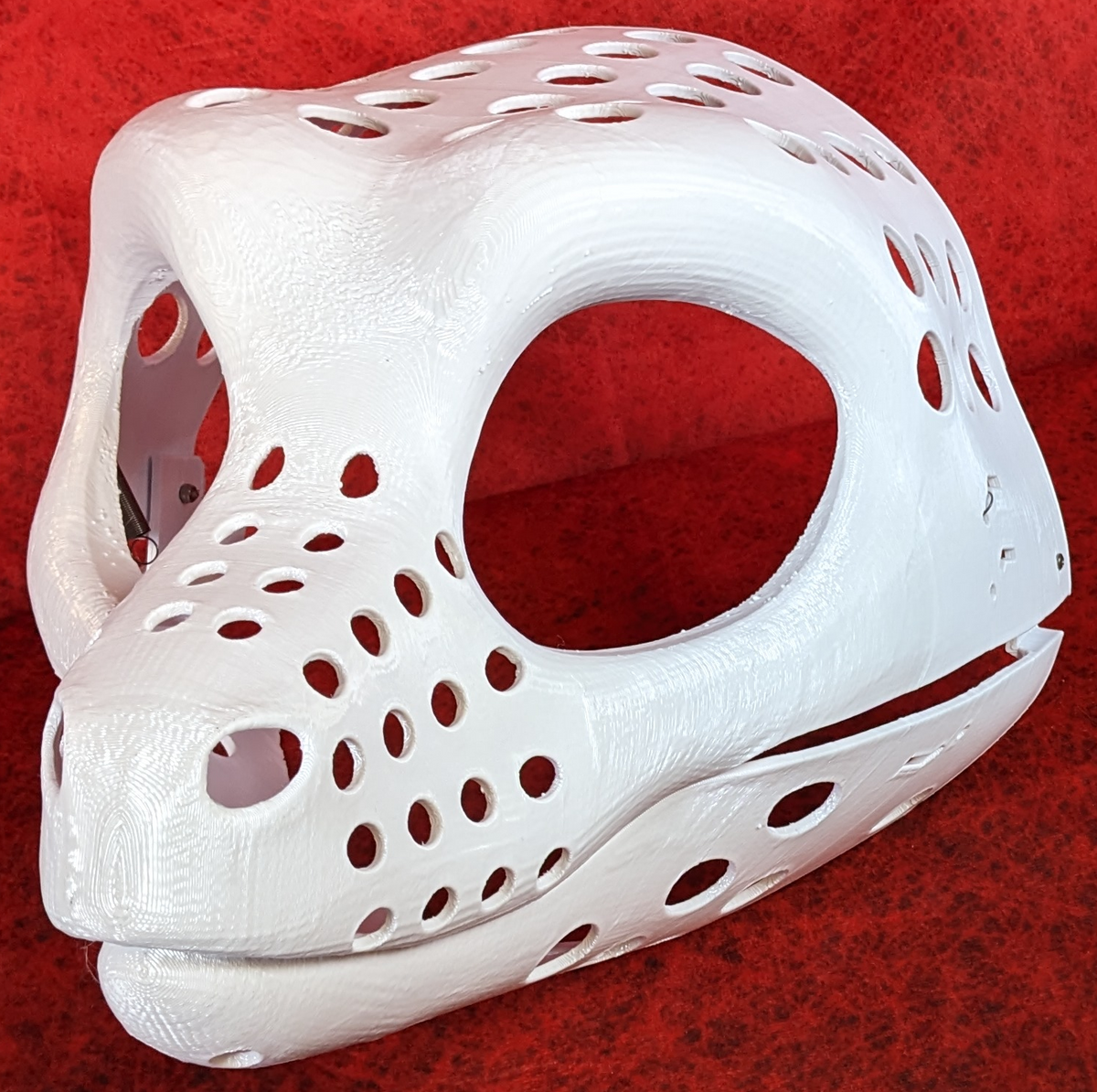 Toony Raptor Kemono Toony Raptor Head Base Variant 1 · FuzzButt Fursuits