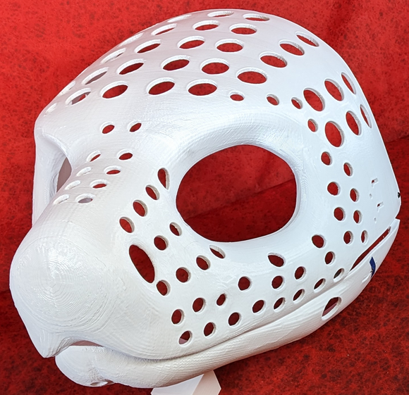Gender Neutral Eastern Diamondback Rattlesnake Head Base