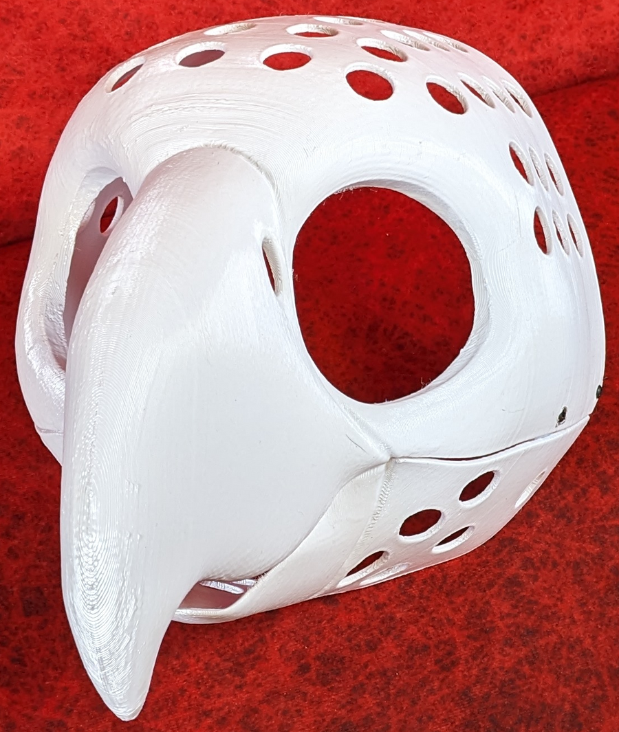 Gender Neutral Toony Bird Static Jaw Head Base Variant 6