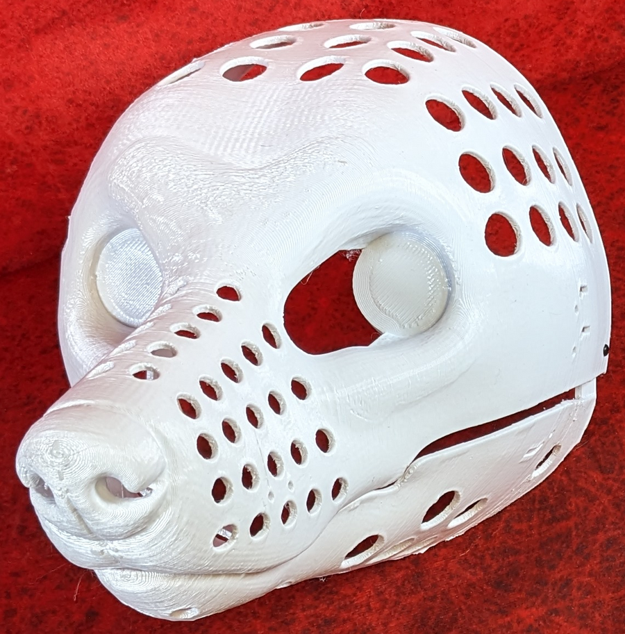 Realistic Fox Head Base