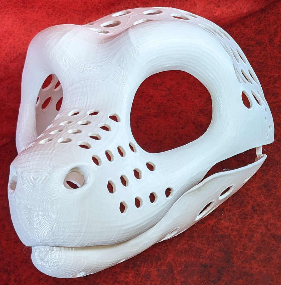 Gender Neutral Toony Raptor Head Base Variant 1